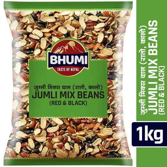 (Bhumi) Jumli Mix Beans (Red & Black) 1kg