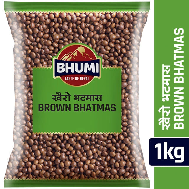 (Bhumi) Brown Bhatmas 1kg (Soya Bean)