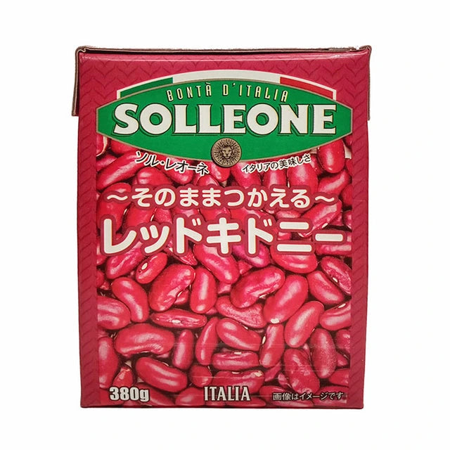 (SOLLEONE) Red Kidney Boiled Beans 380g