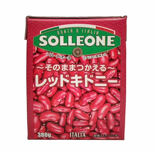 (SOLLEONE) Red Kidney Boiled Beans 380g